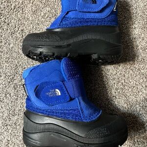 Toddler the north face Blue Winter Boots alpenglow